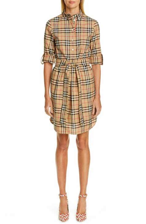 burberry plaid dress womens|burberry dresses nordstrom.